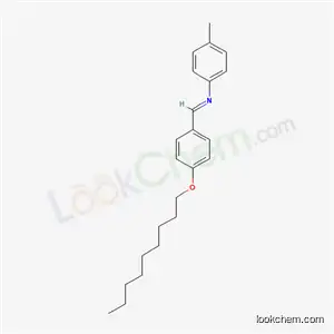 Molecular Structure of 6038-18-2 (4-methyl-N-{(E)-[4-(nonyloxy)phenyl]methylidene}aniline)