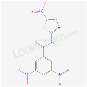 3,5-dinitro-N-(5-nitro-1,3-thiazol-2-yl)benzamide cas  69819-48-3