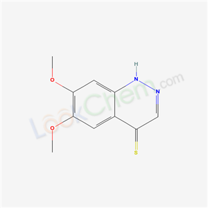 6,7-dimethoxy-1H-cinnoline-4-thione cas  5448-46-4