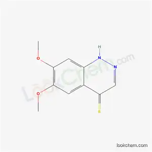 Molecular Structure of 5448-46-4 (6,7-dimethoxycinnoline-4(1H)-thione)