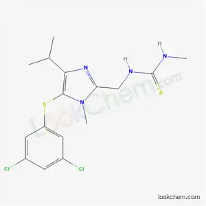 5-(3,5-Dichlorophenylthio)-4-isopropyl-1-methyl-2-(N-methylthiocarbamoyl)aminomethyl-1H-imidazole