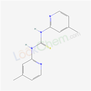N,N-Bis(4-methyl-2-pyridinyl)thiourea cas  5440-92-6