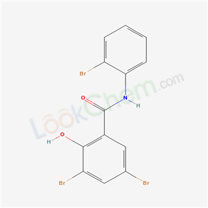 Benzamide, 3,5-dibromo-N-(2-bromophenyl)-2-hydroxy-