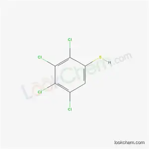 Molecular Structure of 4706-91-6 (2,3,4,5-tetrachlorobenzenethiol)