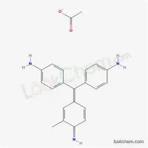 4-[(4-アミノフェニル)(4-イミノ-2,5-シクロヘキサジエン-1-イリデン)メチル]-2-メチル-ベンゼンアミン/酢酸