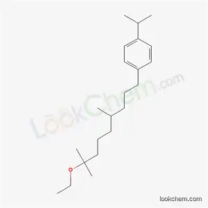 Molecular Structure of 54119-71-0 (1-(8-ethoxy-4,8-dimethylnonyl)-4-(1-methylethyl)benzene)