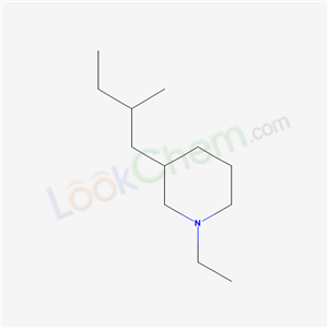 1-ethyl-3-(2-methylbutyl)piperidine