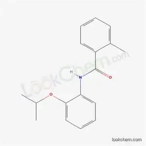 Molecular Structure of 55814-40-9 (2-methyl-N-(2-propan-2-yloxyphenyl)benzamide)