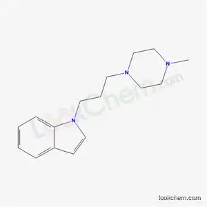 1-(3-(1-Indolyl)propyl)-4-methylpiperazine