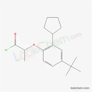 2-[2-사이클로펜틸-4-(1,1-디메틸에틸)페녹시]프로피오닐 클로라이드