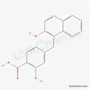 2-ヒドロキシ-4-[(2-ヒドロキシ-1-ナフタレニル)メチル]安息香酸