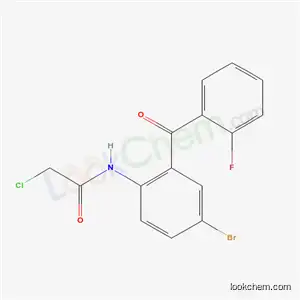 2-클로로아세트아미도-2′-플루오로-5-브로모벤조페논