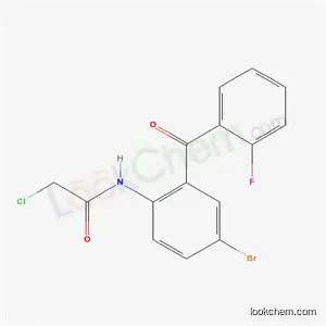 2-클로로아세트아미도-2′-플루오로-5-브로모벤조페논