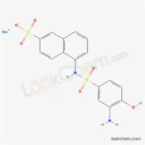 나트륨 5-[[(3-아미노-4-히드록시페닐)술포닐]아미노]나프탈렌-2-술포네이트