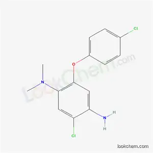2-클로로-5-(4-클로로페녹시)-4-디메틸아미노아닐린