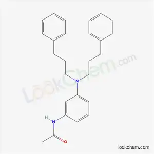 N-[3-[ビス(3-フェニルプロピル)アミノ]フェニル]アセトアミド