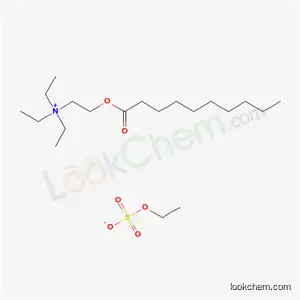 N,N,N-トリエチル-2-[(1-オキソデシル)オキシ]エタンアミニウム?(エチルスルファート)アニオン