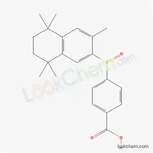 4-((5,6,7,8-Tetrahydro-3,5,5,8,8-pentamethyl-2-naphthalenyl)sulfinyl)benzoic acid