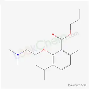 3-[2-(디메틸아미노)에톡시]-p-시멘-2-카르복실산 프로필 에스테르