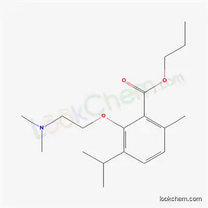 3-[2-(디메틸아미노)에톡시]-p-시멘-2-카르복실산 프로필 에스테르