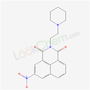 2-(2-Piperidinoethyl)-5-nitro-1H-benzo[de]isoquinoline-1,3(2H)-dione