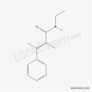 2-Butenamide, N-ethyl-2-methyl-3-phenyl-, (E)-