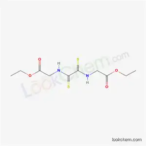 Molecular Structure of 58585-72-1 (N,N'-Bis(ethoxycarbonylmethyl)ethanebisthioamide)