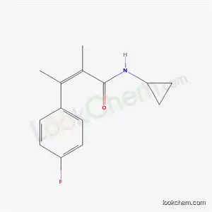 2-Butenamide, N-cyclopropyl-3-(4-fluorophenyl)-2-methyl-, (Z)-