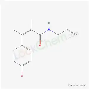 2-Butenamide, 3-(4-fluorophenyl)-2-methyl-N-2-propenyl-, (Z)-