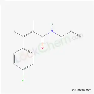2-Butenamide, 3-(4-chlorophenyl)-2-methyl-N-2-propenyl-, (Z)-