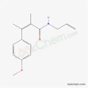 2-Butenamide, 3-(4-methoxyphenyl)-2-methyl-N-2-propenyl-, (Z)-