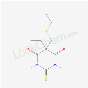 5-Ethyl-5-(ethylthiomethyl)-2,3-dihydro-2-thioxo-4,6(1H,5H)-pyrimidinedione