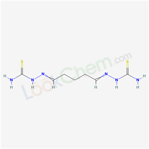 [5-(carbamothioylhydrazinylidene)pentylideneamino]thiourea cas  39534-03-7