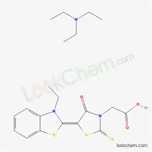 5-[3-エチルベンゾチアゾール-2(3H)-イリデン]-4-オキソ-2-チオキソ-3-チアゾリジン酢酸?N,N-ジエチルエタンアミン