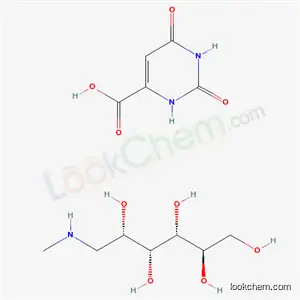Molecular Structure of 59404-17-0 (methylglucamine orotate)