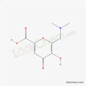 Molecular Structure of 1746-65-2 (6-[(dimethylamino)methyl]-5-hydroxy-4-oxo-4H-pyran-2-carboxylic acid)