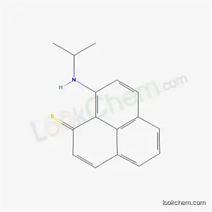 Molecular Structure of 69915-36-2 (9-[(1-methylethyl)amino]-1H-phenalene-1-thione)