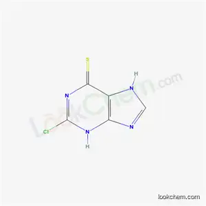 Molecular Structure of 40769-62-8 (2-chloro-3,5-dihydro-6H-purine-6-thione)