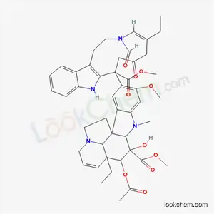 Molecular Structure of 1355-31-3 (4',5'-Didehydro-4'-deoxy-2',19'-dioxo-2',19'-secovincaleukoblastine)