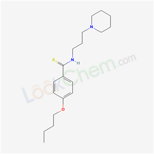 p-Butoxy-N-(3-piperidinopropyl)thiobenzamide