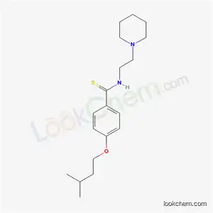 p-(이소펜틸옥시)-N-(2-피페리디노에틸)티오벤즈아미드