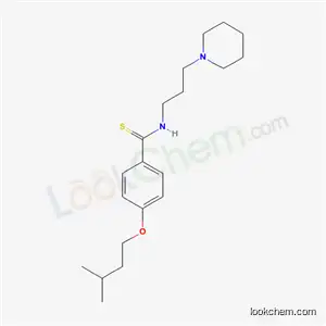 p-(이소펜틸옥시)-N-(3-피페리디노프로필)티오벤즈아미드