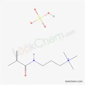 N,N,N-トリメチル-3-[(2-メチル-1-オキソ-2-プロペニル)アミノ]-1-プロパンアミニウム?水素スルファート
