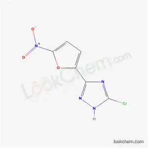 s-Triazole, 3-chloro-5-(5-nitro-2-furyl)-