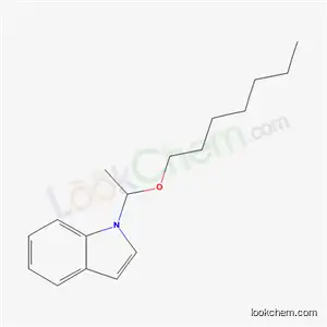 1-(1-(Heptyloxy)ethyl)-1H-indole