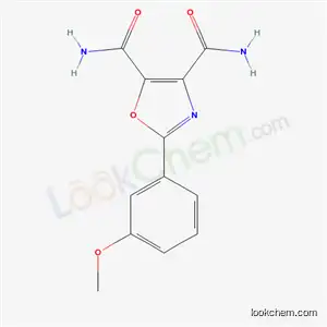 Molecular Structure of 42469-57-8 (2-(3-methoxyphenyl)-1,3-oxazole-4,5-dicarboxamide)