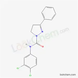 1H-Pyrazole-1-carboxamide, 4,5-dihydro-N-(3,4-dichlorophenyl)-3-phenyl-