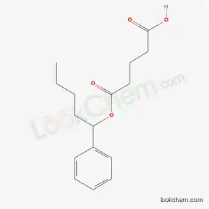 Molecular Structure of 50802-76-1 (5-oxo-5-[(1-phenylpentyl)oxy]pentanoic acid)