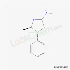 1-Pyrroline, 2-amino-5-methyl-4-phenyl-, (E)-