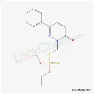 Molecular Structure of 51356-15-1 (O,O-diethyl S-[(6-oxo-3-phenylpyridazin-1(6H)-yl)methyl] dithiophosphate)